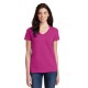 Gildan® Heavy Cotton™ 100% Cotton Ladies' V Neck Tee