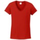 Gildan® Heavy Cotton™ 100% Cotton Ladies' V Neck Tee