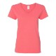 Gildan® Heavy Cotton™ 100% Cotton Ladies' V Neck Tee