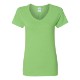 Gildan® Heavy Cotton™ 100% Cotton Ladies' V Neck Tee