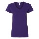 Gildan® Heavy Cotton™ 100% Cotton Ladies' V Neck Tee