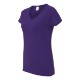 Gildan® Heavy Cotton™ 100% Cotton Ladies' V Neck Tee
