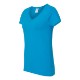 Gildan® Heavy Cotton™ 100% Cotton Ladies' V Neck Tee