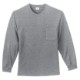 Port & Company® Essential Heavyweight 100% Cotton Men's Long Sleeve Pocket Tee