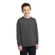 Port & Company® 100% Cotton Youth Long Sleeve Tee