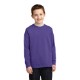 Port & Company® 100% Cotton Youth Long Sleeve Tee