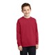 Port & Company® 100% Cotton Youth Long Sleeve Tee