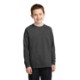 Port & Company® 100% Cotton Youth Long Sleeve Tee