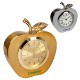 Metal Apple Desk Clock