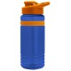 Grip Stripe Tritan™ Bottle, 20oz. - Drink Thru Lid