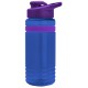 Grip Stripe Tritan™ Bottle, 20oz. - Drink Thru Lid