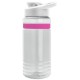 Grip Stripe Tritan™ Bottle, 20oz. - Drink Thru Lid