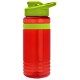 Grip Stripe Tritan™ Bottle, 20oz. - Drink Thru Lid