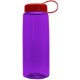 Flair Tritan™ Wide Mouth Sports Bottle, 26oz. - Tethered Lid