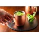 Dutch Stainless Steel Copper Plated Moscow Mule Mug, 18oz.
