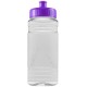 Groove Tritan™ Transparent Sports Bottle, 20oz. - Push Pull Lid