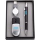 LED Stylus Pen and USB Optical Travel Mouse Set