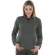 Charles River® Heathered Fleece Ladies' Quarter Zip