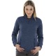 Charles River® Heathered Fleece Ladies' Quarter Zip