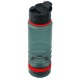 Tritan Smoke Water Bottle with Accent, 25oz.