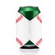 Stiched Leather Baseball Can Cooler