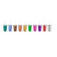 Metallic Slurpy Plastic Tumbler with Straw, 16oz