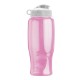 Transparent Grip Poly-Pure Sport Bottle, 27oz. - Flip Top Lid
