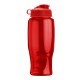 Transparent Grip Poly-Pure Sport Bottle, 27oz. - Flip Top Lid
