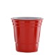 Red Fill Up Cup Shot Glass, 2oz.