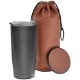 Infinity Tumbler and Coaster Set, 20oz.
