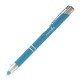 Tres-Chic Soft Coated Bright Barrel Ballpoint Stylus Pen
