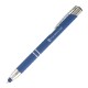 Tres-Chic Soft Coated Bright Barrel Ballpoint Stylus Pen