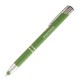 Tres-Chic Soft Coated Bright Barrel Ballpoint Stylus Pen