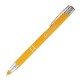 Tres-Chic Soft Coated Bright Barrel Ballpoint Stylus Pen