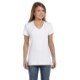 Hanes Nano-T® Ringspun Cotton Ladies' V Neck Tee