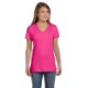 Hanes Nano-T® Ringspun Cotton Ladies' V Neck Tee
