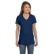 Hanes Nano-T® Ringspun Cotton Ladies' V Neck Tee