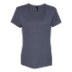 Hanes Nano-T® Ringspun Cotton Ladies' V Neck Tee