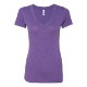 Next Level® Tri-Blend Ladies' Deep V Neck Tee