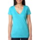 Next Level® Tri-Blend Ladies' Deep V Neck Tee