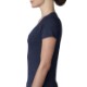 Next Level® Tri-Blend Ladies' Deep V Neck Tee