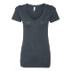 Next Level® Tri-Blend Ladies' Deep V Neck Tee