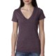 Next Level® Tri-Blend Ladies' Deep V Neck Tee