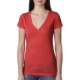 Next Level® Tri-Blend Ladies' Deep V Neck Tee
