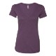 Next Level® Tri-Blend Ladies' Deep V Neck Tee