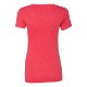 Next Level® Tri-Blend Ladies' Deep V Neck Tee