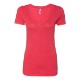 Next Level® Tri-Blend Ladies' Deep V Neck Tee