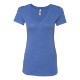 Next Level® Tri-Blend Ladies' Deep V Neck Tee