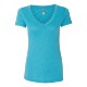 Next Level® Tri-Blend Ladies' Deep V Neck Tee