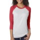 Next Level® Tri-Blend Unisex Baseball 3/4-Sleeve Tee